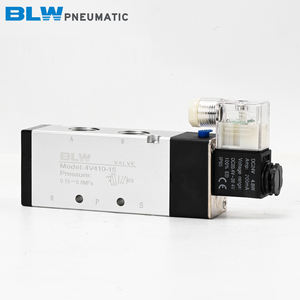 4V410-15 2-Positionen-5-Wege-Magnetventil 4 V420 3-poliges 5-Wege-Luftventil mit pneumatischen Teilen der Spule DC24 AC220 - Product Image 1