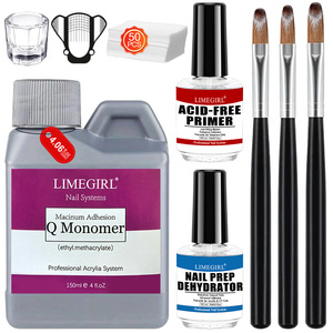 Kit d'outils de nail art transfrontalier, liquide cristallin en grande contenance (type baril de carburant), apprêt sans acide, déshydratant, adhérence améliorée, fonctionnel - Product Image 5