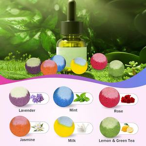 Juego de Regalo de 30 Bombas de Baño Naturales y Orgánicas Hechas a Mano con Logotipo Personalizado de Fábrica, Bombas de Baño Efervescentes Personalizables para Spa en Casa - Product Image 3