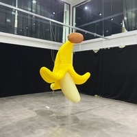 Opblaasbare banaan peer lychee aardbei watermeloen citroen ballon gigantische opblaasbare appel reclame opblaasbaar fruit voor evenementen