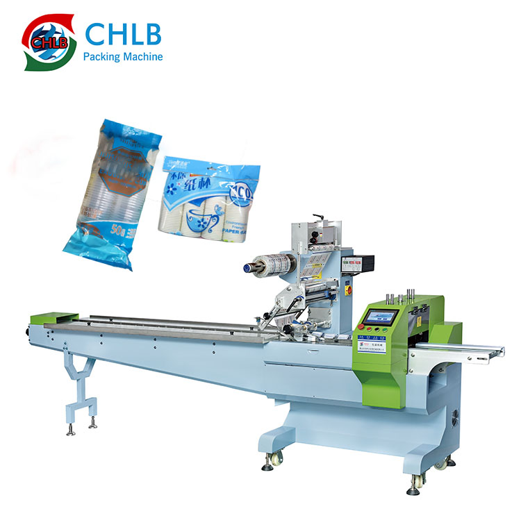 Автоматическая упаковочная машина для одноразовых бумажных стаканчиков