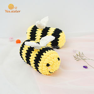 Peluches <span class=keywords><strong>en</strong></span> tissu personnalisées Trapillo pour le crochet, jouets faits à la main, poupées, abeilles, animaux Amigurumi - Product Image 5