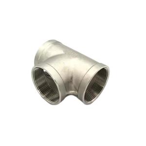 Nhà Máy Giá 2507 2520 Duplex SS ren Reducer TEE 304 316 <span class=keywords><strong>321</strong></span> thép không gỉ nữ bằng TEE áp suất thấp phụ kiện đường ống - Product Image 3