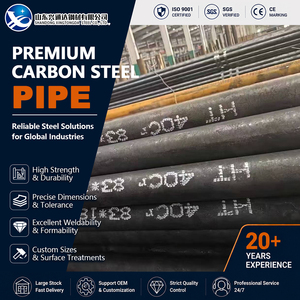 ท่อเหล็กคาร์บอนรีดร้อน A106 Gr.B A53 Gr.B เคลือบ 3PE ขนาด 33.4 มม. หนา 2 มม. Sch80 DIN 1626 ทนทานต่อการกัดกร่อน - Product Image 1