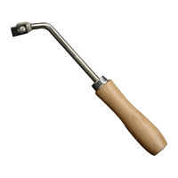 Couteau à crochet de type P XD-104 avec manche en bois, couteau à rainurer, coupeur en V, gougeuse pour l'épissage de sols en PVC et plastique