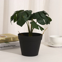 Pot de plantation carré en plastique pour fleurs, pot de fleurs pour pépinière de jardin en gros