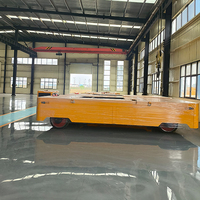 Chariot de transfert électrique à batterie avec roues en caoutchouc de 10 tonnes pour usine - Prix de gros