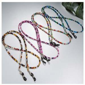 Cadenas de Perlas y Cristales para Gafas de Sol, Correas de Acrílico para Gafas, Collares de Moda al por Mayor para Mujer - Product Image 4