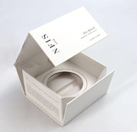 Boîte à tiroir rigide de haute qualité en gros avec insert en ruban et fenêtre pour l'emballage de bracelets de montre OEM ODM