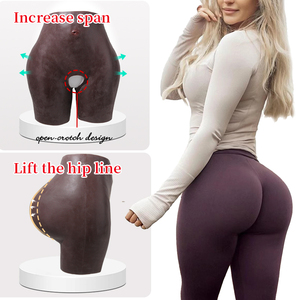 Siliconen Sexy Billen Enhancement Heup Broek Lifter Voor Afrikaanse Vrouwen Siliconen Open Kruis Broek Vol Billen Cosplay Grote Kont - Product Image 2