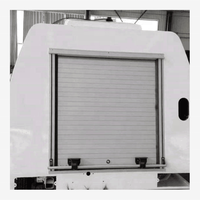 Porte roulante de véhicule, Volet roulant en aluminium électrique, Volet roulant de camion