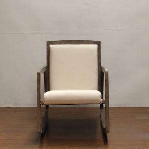 <span class=keywords><strong>Fauteuil</strong></span> de salon en bois Vintage, nouveau, chaise à bascule, de loisirs, <span class=keywords><strong>pour</strong></span> adultes, en tissu - Product Image 2