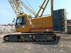 90% New s-a-n-y zoomlion 25/30/40/50/5570/Ton Used <b>Track</b> Crane QUY55 Heavy Duty Lifting Machine For Foundation Project - Product Image 5