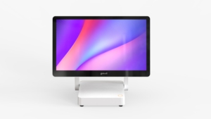 Gmaii-máquina de pos inteligente, dispositivo de doble pantalla táctil capacitiva, android <span class=keywords><strong>11</strong></span>, pos, pago inteligente todo en uno, 2022 - Product Image 4