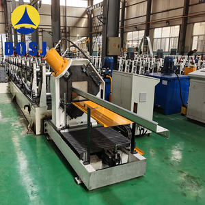 Automatische <span class=keywords><strong>CZ</strong></span>-Profil-Rollformmaschine mit Vorstanzung & Schneiden, PLC-Steuerung, Schnellwechsel - Product Image 5