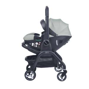 Cochecito de Bebé BEBELUX Green MOM, Plegable y Multifuncional, Sistema de Viaje para Bebés con Cesta de Almacenamiento - Product Image 2