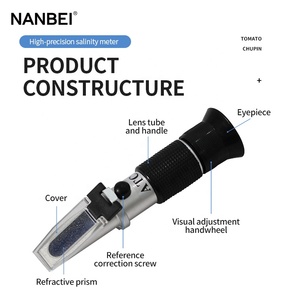 Lebensmittelsalzkonzentratometer handgerät Salinometer Salinitätsmesser Refraktometer - Product Image 4