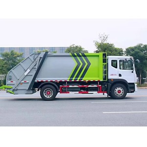 Camión compactador de basura Dongfeng de 8-10cbm con motor de GNL para la recolección de basura municipal - Product Image 3