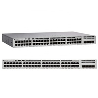 Kualitas Tinggi BARU untuk Seri 9200L 48 Port PoE 4 Gigabit SFP Uplink Switch Jaringan C9200L-48P-4X-E Garansi 1 Tahun SNMP