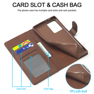 Nueva Funda Magnética de Cuero Compatible con <span class=keywords><strong>Samsung</strong></span> S26 S25 Ultra S24 Plus, Funda de Cuero para Teléfono S20FE con Ranuras para Tarjetas - Product Image 6