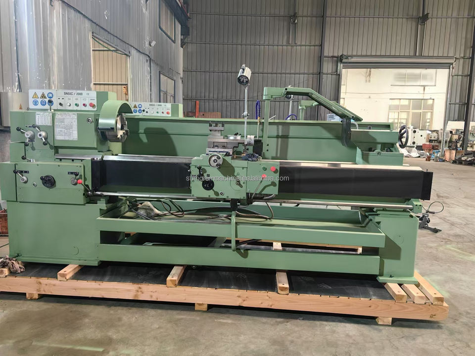 Length Manual Machine SN50C Horizontal Lathe Machine CE Manual 1000/1500/2000mm Max Length ...