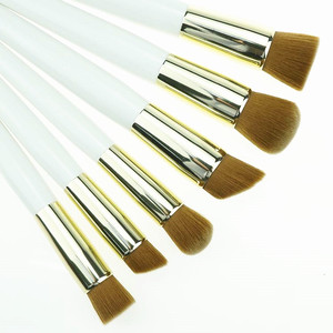 Prix de gros Logo Personnalisé <span class=keywords><strong>Kit</strong></span> De Pinceaux fond de <span class=keywords><strong>Teint</strong></span> Crème Liquide Brosse De Brosse de lecture de <span class=keywords><strong>Maquillage</strong></span> de Visage - Product Image 5