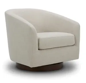 Оптовая продажа с завода, современное мягкое бархатное кресло с круглым корпусом, вращающиеся стулья для гостиной