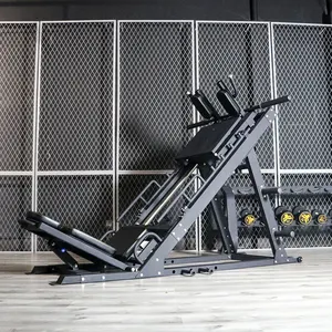 Equipamento de ginástica fitness comercial, carga de 45 graus, máquina vertical de pressão de perna