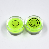Niveau à bulle double ligne de qualité industrielle, diamètre 20 mm, précision 0,5 mm et portée de mesure 10-15 m