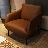 Ensemble de canapés de réception en cuir de luxe moderne pour bureau, mobilier de bureau exécutif commercial contemporain personnalisé
