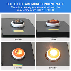 2KG Industrial Electric Gold Silver Scrap Copper Induction Melting Furnace Water Chiller Newest IGBT Product Featuring Motor - Product Image 3