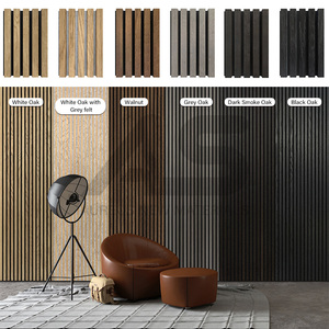 Hiện đại nhẹ Gỗ Acoustic Panel tường vật liệu cách âm cho âm nhạc phòng Studio KHÁCH SẠN CĂN HỘ-Mô hình Số akupanel - Product Image 3