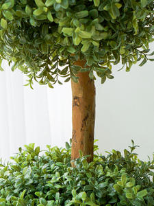 Planta Artificial <span class=keywords><strong>de</strong></span> Simulación, Flor Esférica <span class=keywords><strong>de</strong></span> Seda para Interiores, Adorno Creativo Grande para Sala <span class=keywords><strong>de</strong></span> Estar, Bonsái <span class=keywords><strong>de</strong></span> Milán, Árbol Artificial Decorativo - Product Image 6