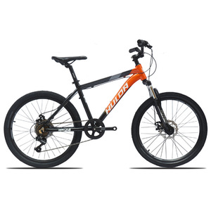 Bicicleta de montaña Haruda para niños, 24 pulgadas, frenos de disco dobles, engranajes Shimano, sillín ajustable para niños, niñas y estudiantes - Product Image 1
