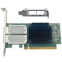 Tarjeta de Red con Chip X-5 VPI, Doble Puerto QSFP28, Interfaz PCIe 3.0x16, Piezas de Computadora MCX556A-ECAT