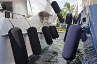Garde boue gonflable de bateau en PVC, accessoires de Yacht, résistant, 150x60cm, 1.2mm, bouée à Air