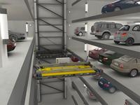 Système de stationnement de voiture robotique intelligent peu encombrant Équipement d'avion mobile automatique Ascenseur de barrière Solution de stationnement efficace