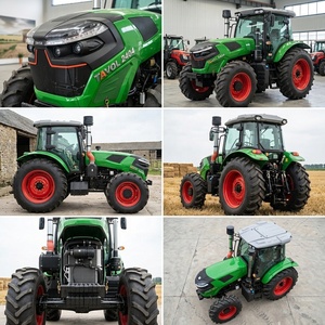 รถแทรกเตอร์การเกษตรฟาร์มเกียร์ 4WD 120-200 แรงม้า คลัตช์คู่ พร้อมเครื่องยนต์และปั๊ม ระบบต่อพ่วง 3 จุด - Product Image 3