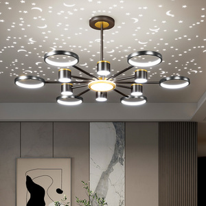 <span class=keywords><strong>2025</strong></span> Ý sang trọng phong cách cao cấp ánh sáng mặt dây chuyền hiện đại tối giản thanh lịch đầy sao bầu trời trần cho đèn chùm đèn Mặt dây chuyền - Product Image 4