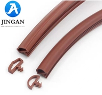Joint d'étanchéité en PVC haute élasticité pour porte, type insert, anti-poussière et coupe-vent, pour porte en bois, conforme ROHS