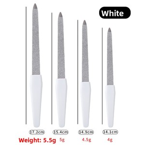 Juego <span class=keywords><strong>de</strong></span> Limas <span class=keywords><strong>de</strong></span> <span class=keywords><strong>Uñas</strong></span> <span class=keywords><strong>de</strong></span> Doble Cara <span class=keywords><strong>de</strong></span> Acero Inoxidable y Zafiro, Herramienta <span class=keywords><strong>de</strong></span> Manicura Metálica para Eliminar Piel Muerta, Pulir y Usar en Salones <span class=keywords><strong>de</strong></span> Belleza - Product Image 1