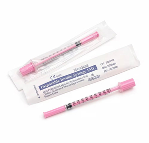 Jeringa Veterinaria de Insulina de 10 ml U100, Jeringa Hipodérmica Transparente Graduada con Aguja para Inyección Animal - Product Image 2