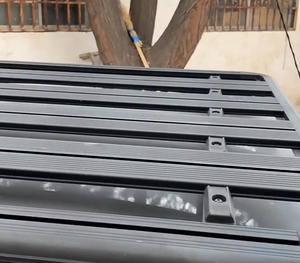 Portaequipajes de Techo de Aleación de Aluminio Negro Carbón de Alta Calidad con Capacidad Superior a 100 kg para Jeep <span class=keywords><strong>Renegade</strong></span> 2014+ - Product Image 3