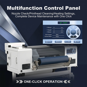 60cm UV DTF Printer 3D Texture Varnish <b>Printing</b> <b>Machine</b> with Built-in Laminator 3200HD U1 Head 2-in-1 UV DTF <b>Machine</b> - Product Image 2