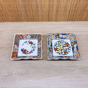 Phong Cách Nhật Bản Bộ Đồ Ăn Gốm Nghệ Thuật Sáng Tạo Deco Quảng Trường Phía Trước Món Ăn Cho Snack Nước Sốt Hương Vị Trái Cây Hoa Lấy Cảm Hứng Lấy Cảm Hứng Đồ Nhà Bếp - Product Image 1