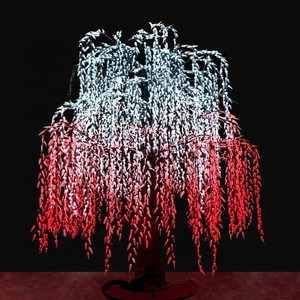 Fabricant direct, arbre de Noël extérieur personnalisé avec éclairage LED RGB à pixels, indice de protection IP65, garantie 1 an - Product Image 3