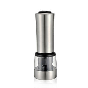 Moulin à poivre électrique en acier inoxydable, forme cylindrique, outil multifonctionnel pour épices de cuisine, fabriqué au Zhejiang MG749 - Product Image 3
