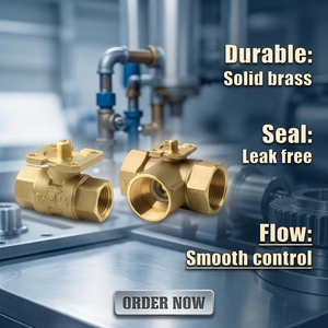 Válvula de Bola Industrial VAI61.40 con Control de Temperatura, Flujo Proporcional, DN40, Lista para Automatización HVAC - Product Image 5