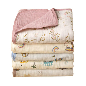 Coperta in Mussola <span class=keywords><strong>per</strong></span> Neonati Traspirante, Ecologica e Testurizzata <span class=keywords><strong>per</strong></span> Culla, Morbida e Confortevole <span class=keywords><strong>per</strong></span> il Sonno e il Riposo del <span class=keywords><strong>Neonato</strong></span> - Product Image 1