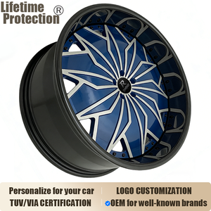 Roues forgées Rucci <span class=keywords><strong>PIPER</strong></span> 2 pièces 18-26 pouces 5x112 5x120 5x114.3 pour BMW M2 G87 Audi RS3 Sedan Mercedes AMG C43 Lexus IS500 - Product Image 1